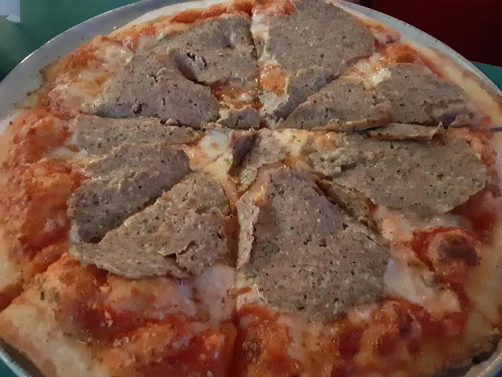 Meatball Pizza