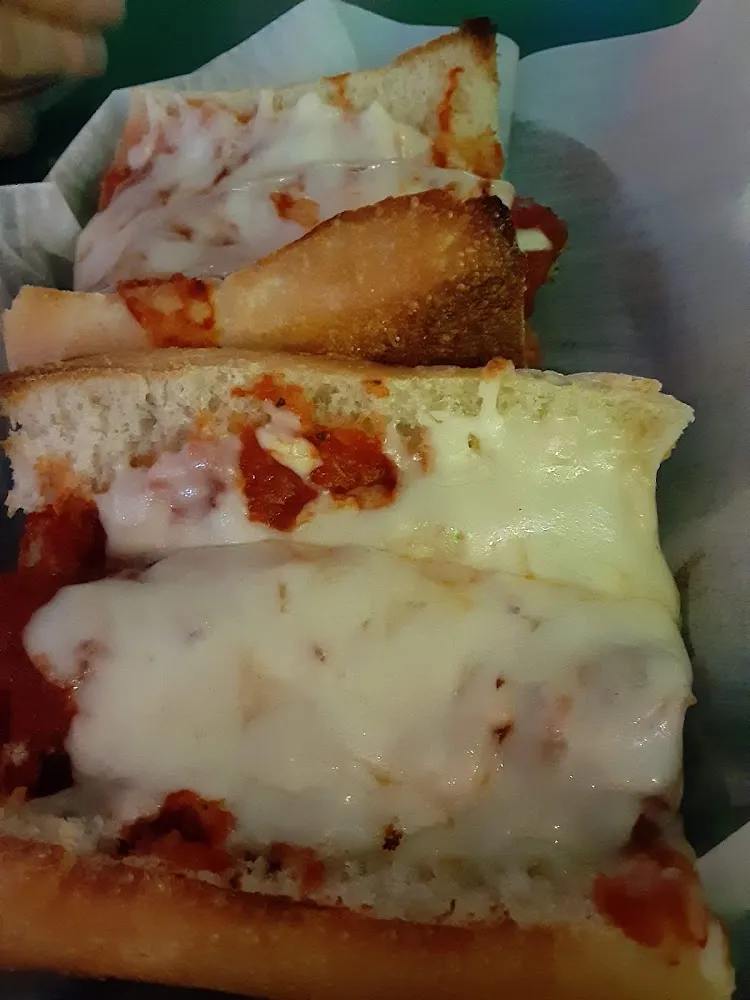 Sausage Parmigiana Sandwich